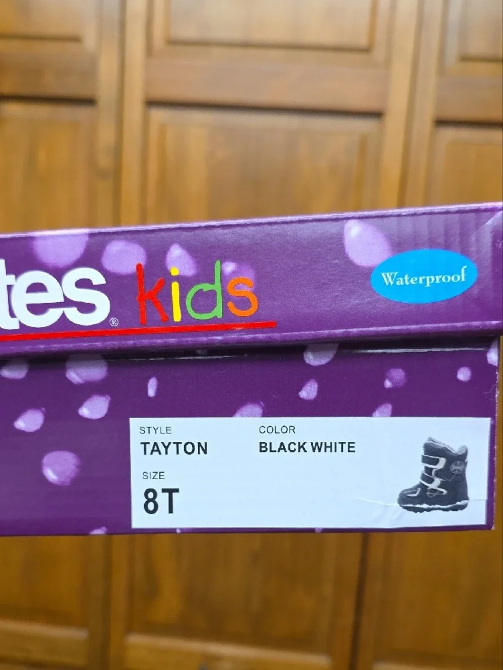Totes Tayton Waterproof Insulated Flat Heel Winter Outdoor Boots Sz 8T NEW